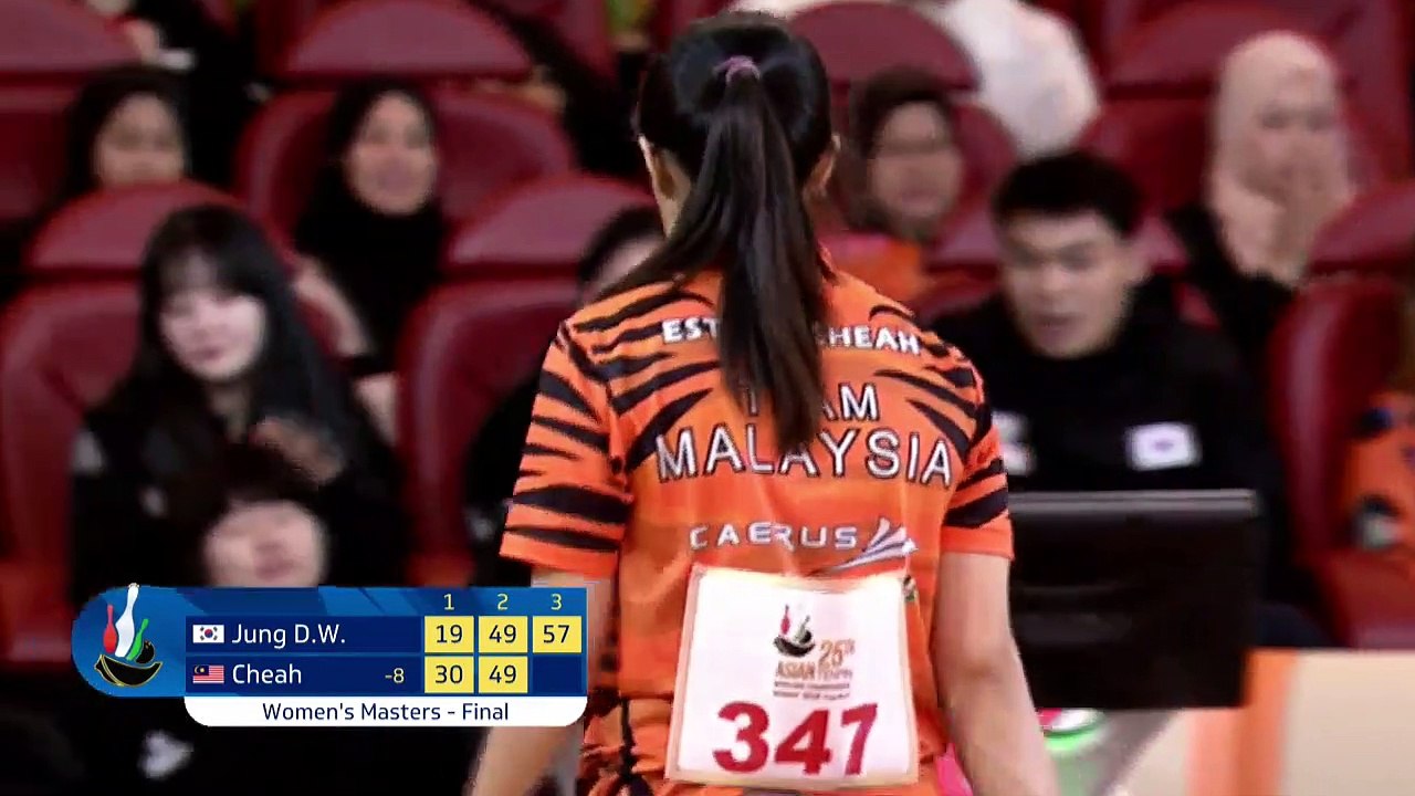 Masters Finals - TV Lanes - 25th Asian Tenpin Bowling Championships 2019