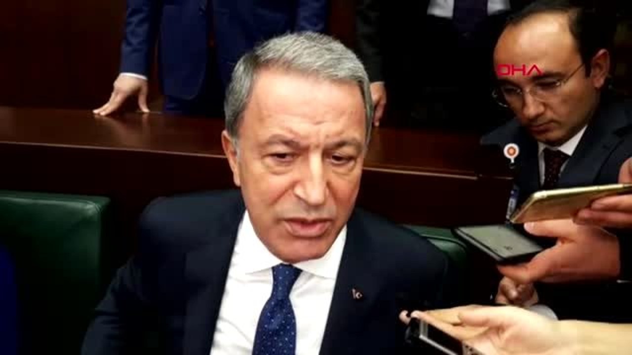 Ankara milli savunma bakanı akar, abd temsilciler meclisi'nin kararına ilişkin açıklamalarda...