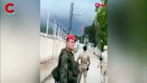 Azeri asıllı Rus askeri, Türk askerine sınırda böyle seslendi
