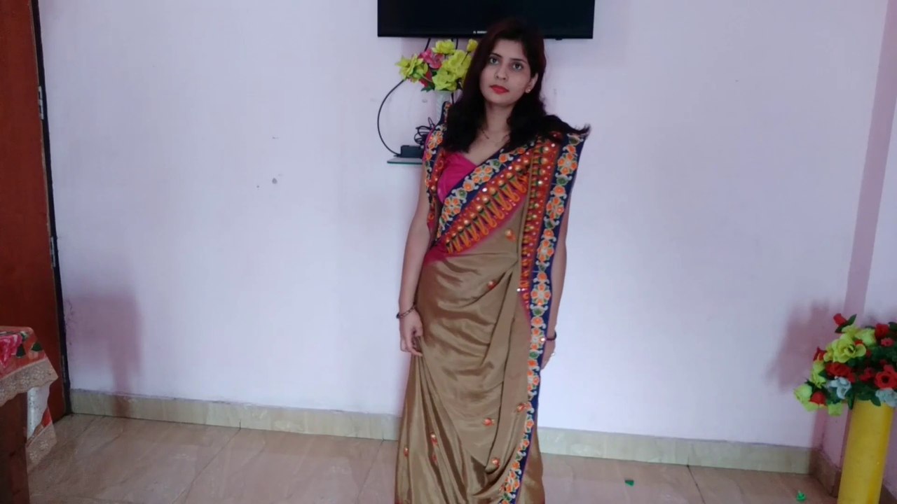 बंगाली साड़ी __ How To Drap Bengali Style Saree __ কিভাবে বাঙালি স্যা