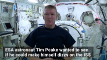 Astronaut Spins 80 Times to See if Dizziness Can Be Induced in Space