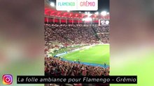 La folle ambiance pour Flamengo - Grêmio