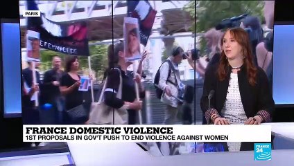 French domestic violence - Marion Dusquesne, spokesperson Les Effrontées.
