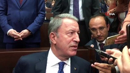 Milli Savunma Bakanı Hulusi Akar: ' Özgür ve bağımsız düşünebilen Amerikalıların, kongreyi bu kararından döndüreceklerine inanıyorum'