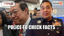 Police to check facts before questioning Guan Eng over comic book