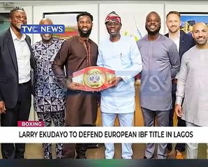 Larry Ekudayo to defend European IBF title in Lagos