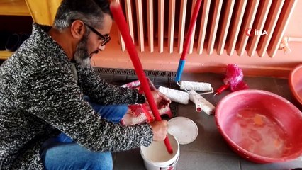 Gönüllü öğrenciler anaokulunu baştan aşağı yeniledi