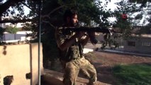 - Teröristlerin Sözde Karargahlarındaki Detaylar Dikkat Çekti- Suriye Milli Ordusu Askerleri Teröristlerden Temizlenen Sözde Karargahlarda Arama Yapıyor- Teröristlerin Gizlenmek İçin Tünel Ve Battaniye Kullandıkları Ortaya Çıktı
