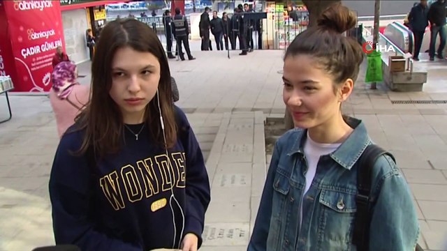 Başkent kaldırımlarına fizik, kimya matematik formülleri yazıldı