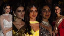 Virat Kohli,Katrina Kaif, Sara Ali Khan, Malaika Arora, ShahrukhGauri Attend Amitabh Bachchans Diwali party