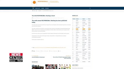 K-league named as world's 6th best football league for social contribution