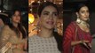 Karanvir Bohra, Krystle D'souza, Ekta Kapoor, Karishma Tanna at Karan Patel's Diwali Bash 2019