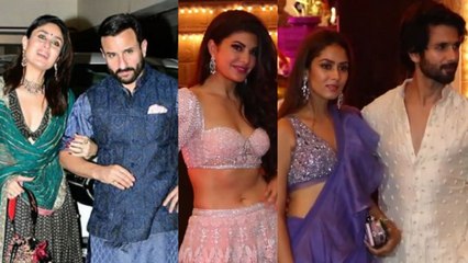 Arjun Malaika, Shahid-Mira, Kareena-Saif at Sonam Kapoor's Diwali Party 2019