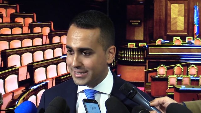 Di Maio - Dichiarazioni alla stampa dal Senato (30.10.19)