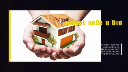 House loan interest deduction up to 3,50,000