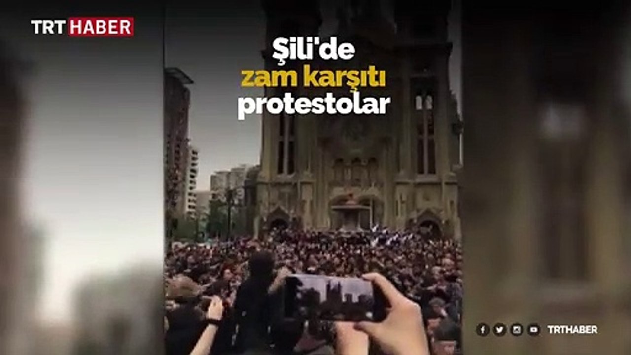 Şili’de protestolar müzik eşliğinde devam ediyor
