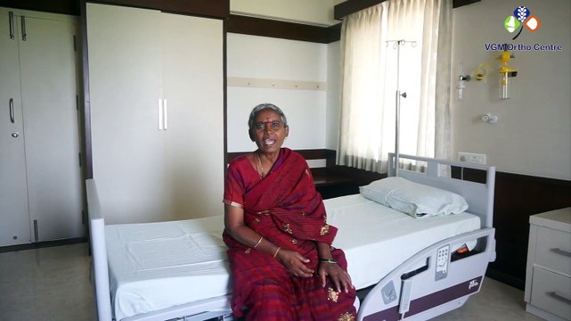 Patient Testimonial about her lifestyle after Total Knee Replacement Surgery at VGM Ortho Centre, Coimbatore