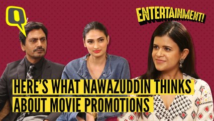 Nawazuddin Siddiqui and Athiya Shetty on 'Motichoor Chaknachoor'