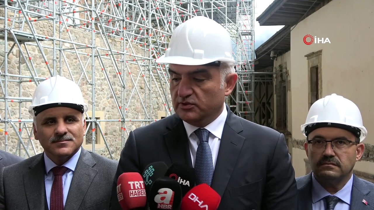 Kültür ve Turizm Bakanı Ersoy: 'İnşallah hava muhalefetine takılmazsak 2020 Müzeler Haftası’nda ikinci etabını da açarak tamamıyla Sümela Manastırı’nı ziyaret edilebilir hale getirmek istiyoruz”