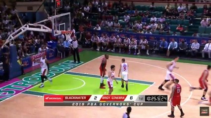 Ginebra vs Blackwater - 1st Qtr October 30, 2019 - Elimination 2019 PBA Govs Cup