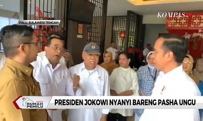 Presiden Jokowi Nyanyi Bareng Pasha Ungu