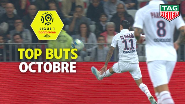 Top buts Ligue 1 Conforama - Octobre (saison 2019/2020)