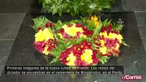 Primeras imágenes de la nueva tumba de Franco