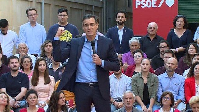 Sánchez apela al voto de los indecisos: Un último esfuerzo
