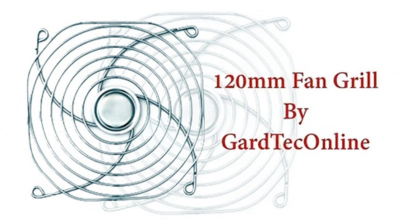 120mm Fan Grill by GardTecOnline