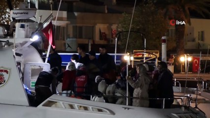 Kuzey Ege’de 74 düzensiz göçmen yakalandı