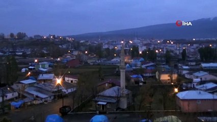 Palandöken ve Bayraktepe beyaza büründü