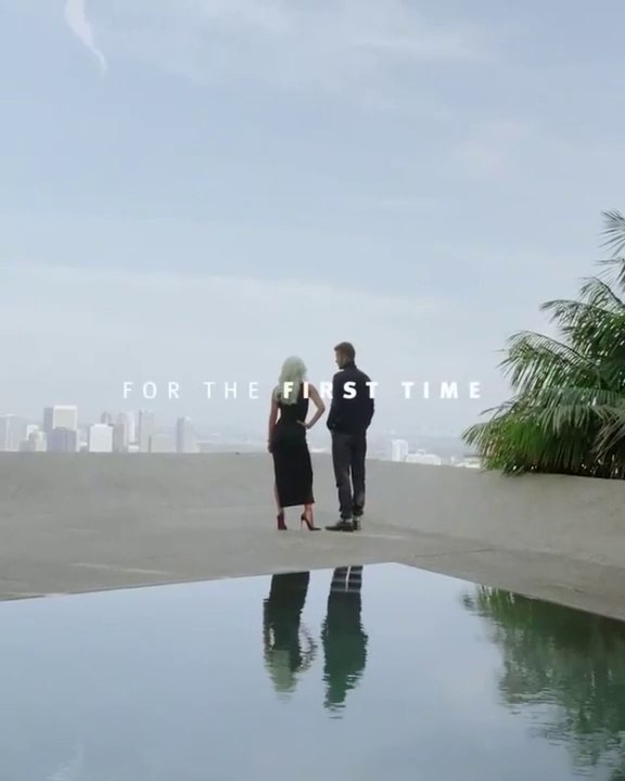 Lady Gaga David Beckam en la casa Goldstein para la nueva campaña de Tudor