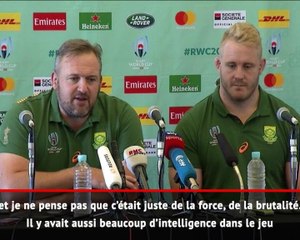 Finale - Proundfoot "impressionné" par le jeu des Anglais