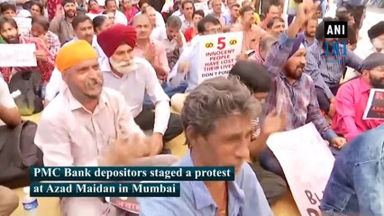 PMC Bank row: Depositors continue their protest in Mumbai