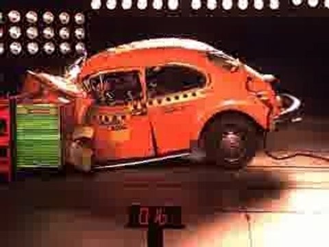Crash Test - Volkswagen cox (1973)