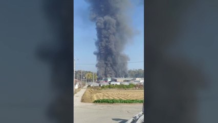 경기 양주 솜 제조공장서 불...9천5백만 원 피해 / YTN