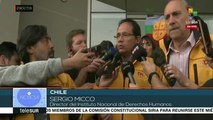 Observador de DD.HH. resulta herido durante represión en Chile