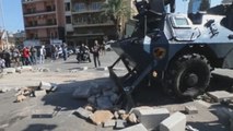 Ejército reabren las calles en Líbano en medio del incremento de la tensión