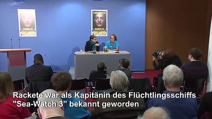 Carola Rackete stellt Klimawandel-Buch 'Handeln statt Hoffen' vor