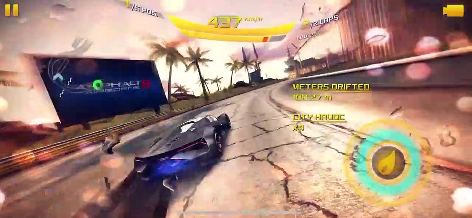 Asphalt 8, Lamborghini TERZO MILLENNIO, Multiplayer, October 18th