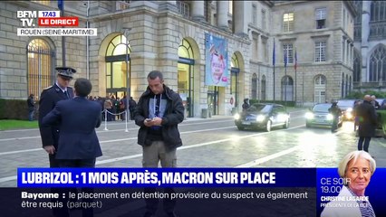 Emmanuel Macron à Rouen un mois après l’incendie de Lubrizol (1/2) - 30/10