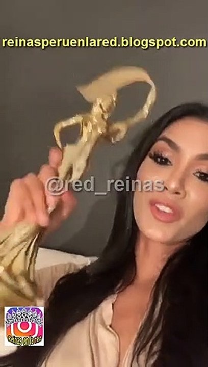 #CamilaEscribens #Missgrandperu Camila Escribens instagram live despues de Miss Grand  Internacional 2019