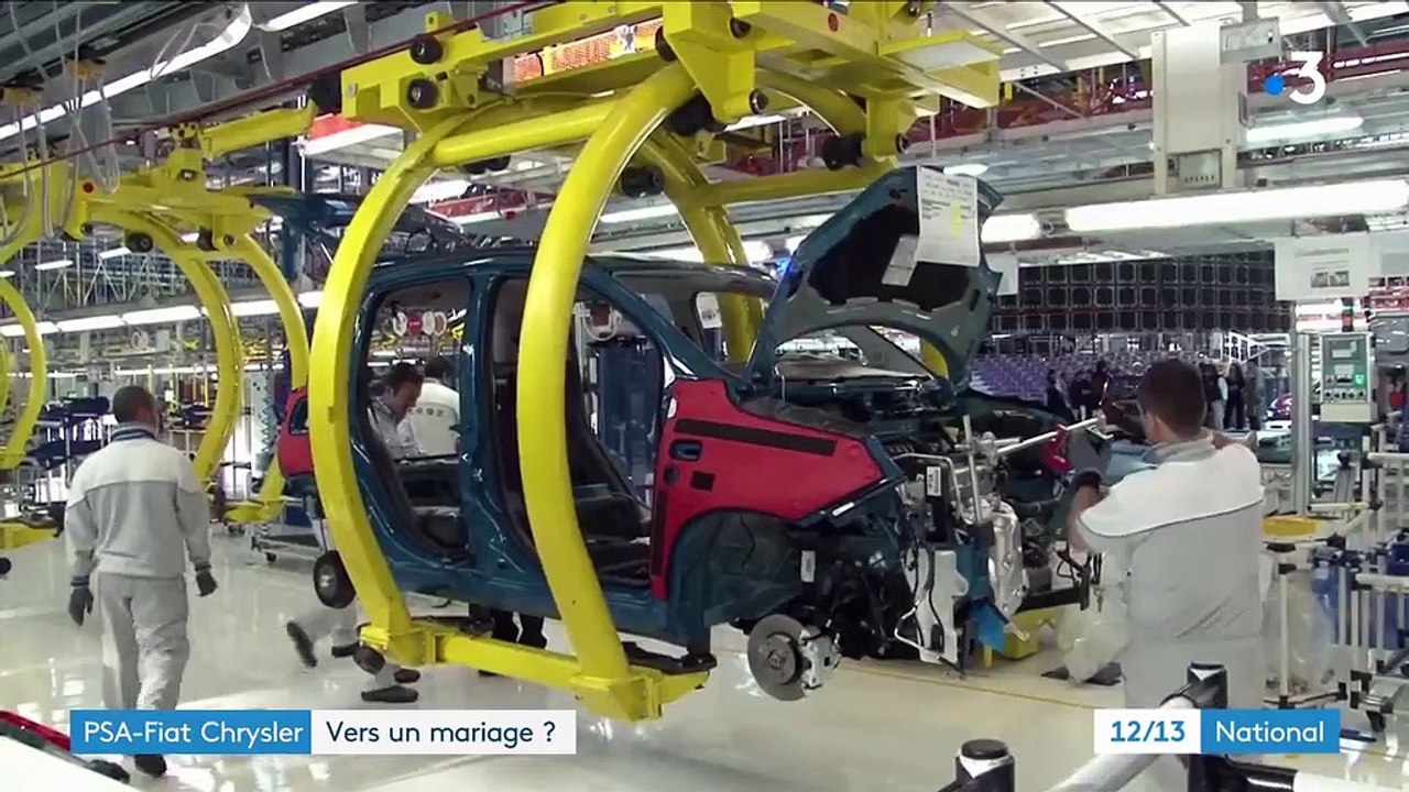 Industrie automobile : vers une fusion des constructeurs PSA et Fiat Chrysler