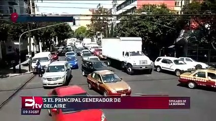 El transporte es elprincipal generador de contaminantes del aire