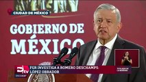 FGR investiga a Romero Deschamps: López Obrador