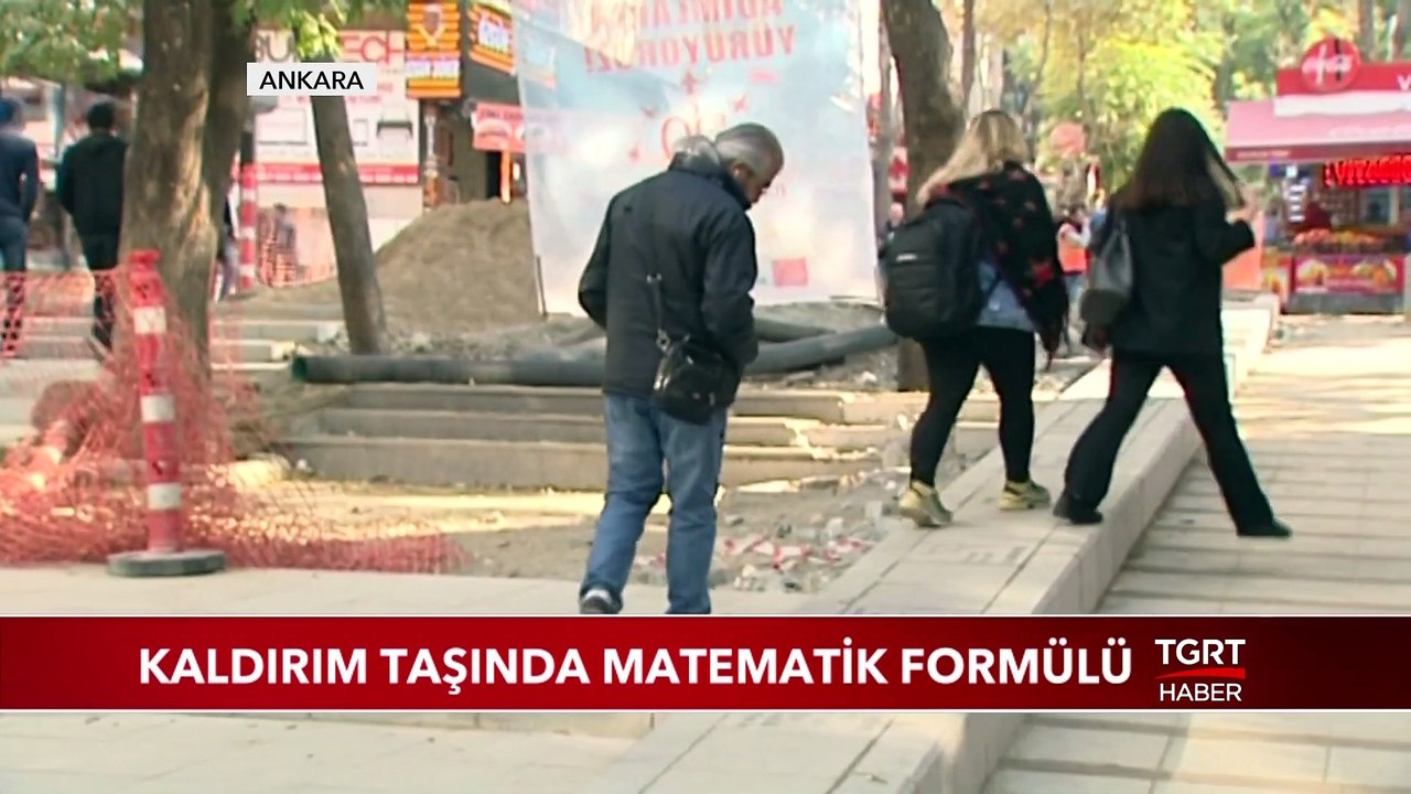 Kaldırım Taşlarına Matematik, Fizik, Kimya Formülleri Yazıldı