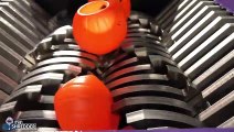 Shredding small pumpkins | Shredding Halloween Stuff