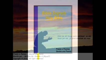 Deus me dá forças para continuar, já teria desistido de viver [Frases e Poemas]