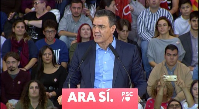 Sánchez apela a la Cataluña que no se resigna a sentirse extranjera en su tierra