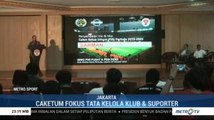 Diskusi Penyampaian Visi dan Misi Caketum PSSI